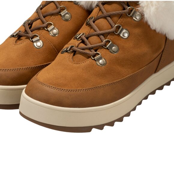 Koolaburra by UGG Womens Tynlee Lace-up Fashion Boot Chestnut Size 10 M - Picture 11 of 13